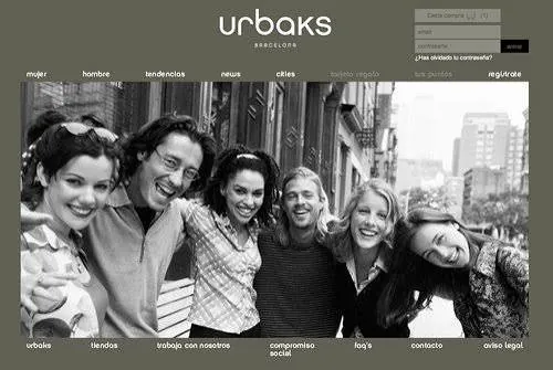 Urbaks Barcelona · Ecommerce de marca